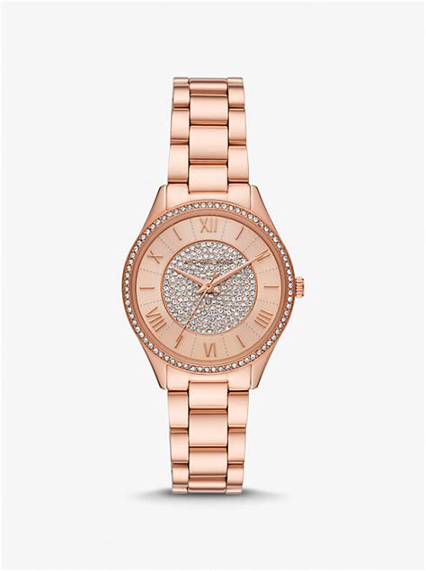 mk 1038 michael kors|Mini Lauryn Pavé Rose Gold.